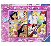 Ravensburger - Disney Princess Giant Collection Floor Puzzle Gift Idea for Children 6+ Years, Educational and Stimulating Game, 125 Giant Pieces, 70 x 50 cm