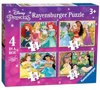 Ravensburger 030798 Disney Princess 4 In A Box Jigsaw Puzzle