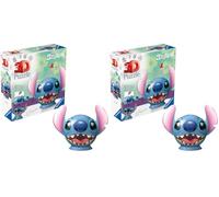 Ravensburger Disney Stitch 3D Jigsaw Puzzle for Children Age 6 Years Up - 72 Pieces - No Glue Required for Kids (Pack of 2)