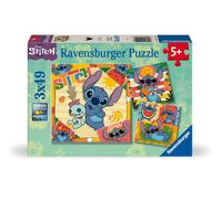 Ravensburger Disney Stitch 3x 49 Piece Jigsaw Puzzles for Kids Age 5 (US IMPORT)