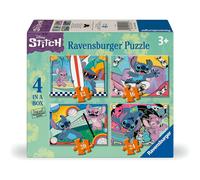 Ravensburger Disney Stitch 4 In A Box Jigsaw Puzzles