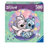 Ravensburger, Disney Stitch Circular Jigsaw - Jigsaws & Puzzles