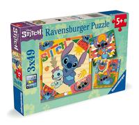 Ravensburger Jigsaw Puzzles Disney Stitch – 3x 49 Pieces for Kids 5+