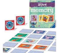 Ravensburger Disney Stitch Mini Memory Game - Matching Picture Snap Pairs Game for Kids Age 3 Years Up