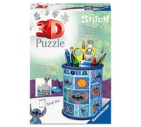 Ravensburger Disney Stitch Pencil Holder 54 piece 3D Jigsaw Puzzle for Adults and Kids Age 6 Years Up - No Glue Required