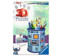Ravensburger Disney Stitch Pencil Holder 54 piece 3D Jigsaw Puzzle for Adults and Kids Age 6 Years Up - No Glue Required