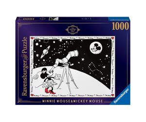 Ravensburger Disney Treasures from The Vault Minnie & Mickey 1000 Piece Puzzle for Adults - 16851 - Every Piece is Unique Pieces Fit Together Perfect