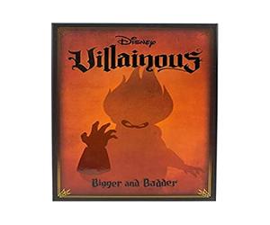 Ravensburger - Disney Villainous Bigger&Badder, English Version, Strategy Game, Board Game 2-3 Players, 10+ years old.