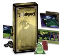 Ravensburger Disney Villainous Filled with Fright - Strategy Board Game - Join Oogie Boogie, Lock, Jack Skellington, and More - Award-Winning Line - Ages 10+