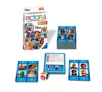 Ravensburger Disney World of Disney Pictopia Card Game - Travel-Sized Trivia Game for Kids and Adults | Educational Fun | Family Bonding Time | Ideal for Ages 7 and Up