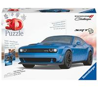 Ravensburger 3D Jigsaw Puzzle Dodge Challenger Widebody Hellcat Redeye - 108 pcs, Age 10+, No Glue