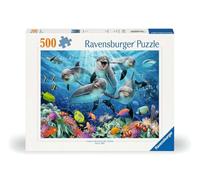 Ravensburger Dolphins 500 Piece Jigsaw Puzzle for Adults and Kids Age 10 Years Up