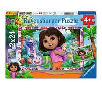 Ravensburger Dora The Explorer Puzzle 2 X 24 Pieces