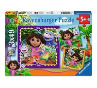 Ravensburger Dora The Explorer Puzzle 3 X 49 Pieces