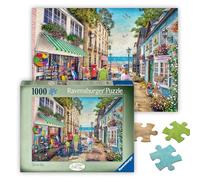 Ravensburger Down the Lane No.3, Seaview Lane 1000 Piece Jigsaw Puzzles for Adults and Kids Age 12 Years Up