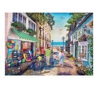 Ravensburger Down the Lane No.3, Seaview Lane 1000 Piece Jigsaw Puzzles for Adults and Kids Age 12 Years Up