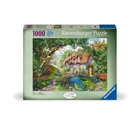 Ravensburger Down the Lane No1 Flower Hill Lane 1000 Piece Jigsaw Puzzle
