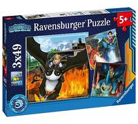 Ravensburger Dragons: The Nine Realms 3x 49 Piece Jigsaw Puzzles for Kids Age 5 Years Up