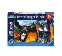 Ravensburger Dragons The Nine Realms Jigsaw Puzzles 3 in a Box Ravensburger Multicolor