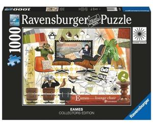 Ravensburger Eames Design Classics Jigsaw Puzzle - 1000 Pieces | Unique Mid-Century Design Montage | Softclick Technology Ideal for Adults and Puzzle Enthusiasts