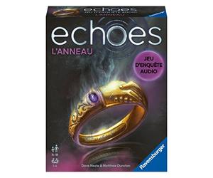 Ravensburger - Echoes L'Bague - Audio investigation game for adults and children from 14 years old - From 1 to 4 players - Works with free smartphone app - Unisex - 20932 - French version