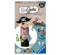 Ravensburger EcoCreate 18130 Pirates DIY Craft Set for Children from 6 Years