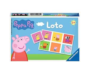 Ravensburger - Educational Game - Lotto - Peppa Pig - A first educational game combining observation, association and memorization - For ages 3 and up - 24081