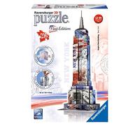 Ravensburger Empire State Building - 3D Puzzle - monuments 12583 Flag Edition (216 Pieces)