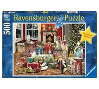 Ravensburger Enchanted Christmas 500 Piece Jigsaw Puzzles for Adults & Kids Age 10 Years Up Multicolor, 16862