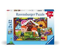 Ravensburger Enchanting Fairy Tales Jigsaw Puzzles for Kids Age 3 Years Up - 2x 12 Pieces
