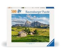 Erwachsenenpuzzle 500 Teile - Dolomitenidylle Seiser Alm
