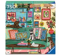 Ravensburger Erwachsenenpuzzle 750 Teile - Glücklicher Ort, gemütlicher Ort: Gönnen Sie sich einen Moment der Entspannung mit einem hochwertigen Puzzle!