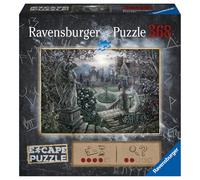 Ravensburger Escape: Midnight in The Garden 368 Piece Jigsaw Puzzle for Adults - 17278 - an Escape Room Experience in Puzzle Form Multicolor 27 x 20