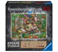 Ravensburger Escape Puzzle - The Cursed Greenhouse 368 Piece Jigsaw Puzzle for Kids and Adults Ages 12 and Up - 16530 - an Escape Room Experience in P