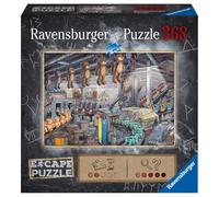 Ravensburger Escape Puzzle The Toy Factory 368 Piece Jigsaw Puzzle for Kids and Adults Ages 12 and Up - 16531 - an Escape Room Experience in Puzzle Fo