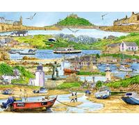 Ravensburger Escape to Cornwall 500 Piece Jigsaw Puzzle for Adults and Kids Age 10 Years Up