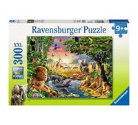 Ravensburger Evening at The Waterhole 300 Piece Jigsaw Puzzle for Kids - Every Piece is Unique Pieces Fit Together Perfectly