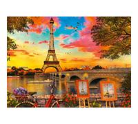 Ravensburger Evening in Paris 500 Piece Jigsaw Puzzle for Adults | Unique Pieces | Anti-Glare Surface | FSC Certified Eco-Friendly | Amazon Exclusiv