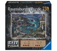 Ravensburger EXIT Puzzle 17365 The Fishing Village 759 Pieces Puzzle for Age 12+, Adults and Children