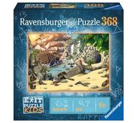 Ravensburger EXIT Puzzle Kids - 129546 The Pirate Adventure - 368 piece puzzle for children aged 9 and up, children's puzzle