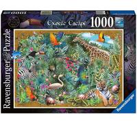 Ravensburger Exotic Escape, Beyond The Wild 1000 Piece Jigsaw Puzzle Multi One Size