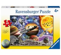 Ravensburger Explore Space 60 Piece Jigsaw Puzzle for Kids Age 4 Years Up - Educational Toddler Toys & Games