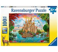 Ravensburger Fairy Castle 100 Piece Jigsaw Puzzle for Kids Age 6 Years Up Multicolor 13285