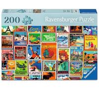 Wellness & Puzzle - Stamps from Around the World