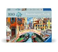 Ravensburger Feel Well & Puzzle & Board - Venice, 100 piece for Adults and Kids Age 9 Years Up