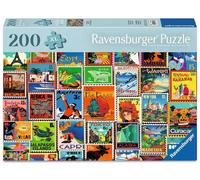 Ravensburger Feel Well - Travel Stamps - 200 Piece Jigsaw Puzzle T (US IMPORT)