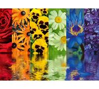 Ravensburger Floral Reflections 500 Piece Jigsaw Puzzle for Adults - 12000213 - Handcrafted Tooling, Made in Germany, Every Piece Fits Together Perfectly