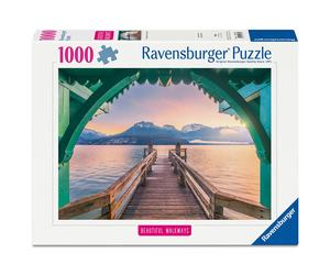Ravensburger Footbridge At Lac D´annecy 1000p (12001762) Puzzle Clear Kids