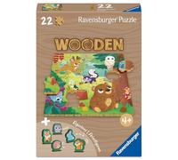 Ravensburger Forest Animals 22 piece Wooden Jigsaw Puzzle for Adults and Kids Age 4 Years Up