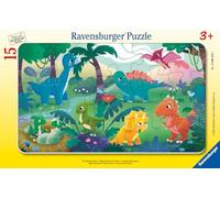 Ravensburger frame puzzle Baby Dinosaur Friends 15 pieces Age 3 and up